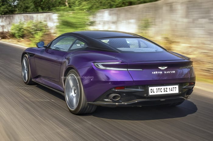 Aston Martin DB12 rear action